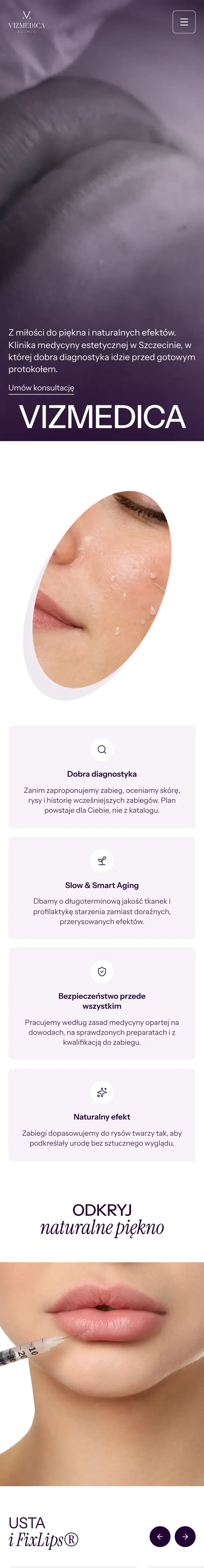 Vizmedica Clinic na telefonie