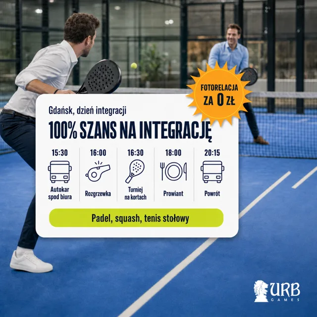 Kreacja reklamowa URB Games