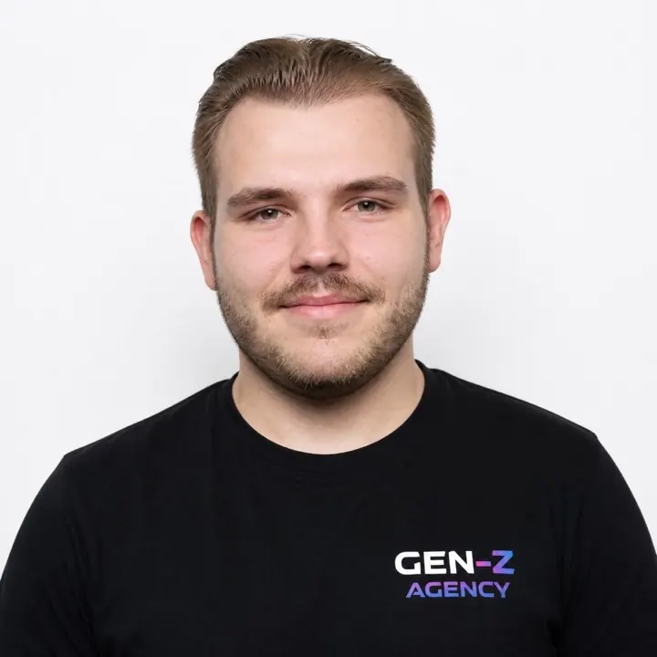 Mikołaj, kierownik sprzedaży w Gen Z Agency